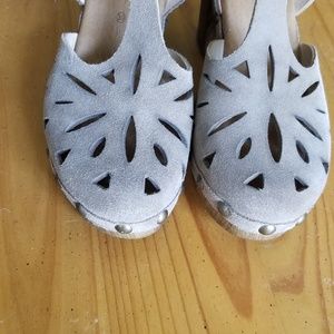 Eric Michael's laser cut clogs